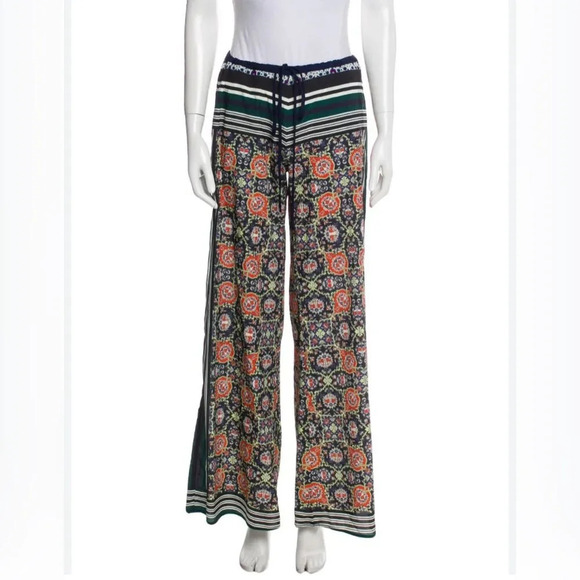 CLOVER CANYON Mission Tiles Wide Leg Printed Pants in Multi - Picture 3 of 15